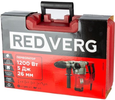 Перфоратор REDVERG Перфоратор RD-RH1200S