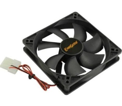 EXEGATE Вентилятор Вентилятор ExtraPower EP12025SM (EX283395RUS) 120x120x25 мм, Sleeve bearing (подшипник скольжения), Molex, 1800RPM, 25dBA