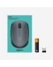 LOGITECH Мышь беспроводная M170 GREY 910-004646