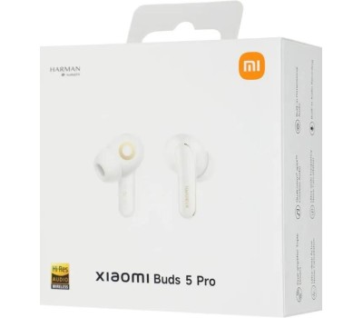 TWS наушники XIAOMI Беспроводные наушники Buds 5 Pro, White
