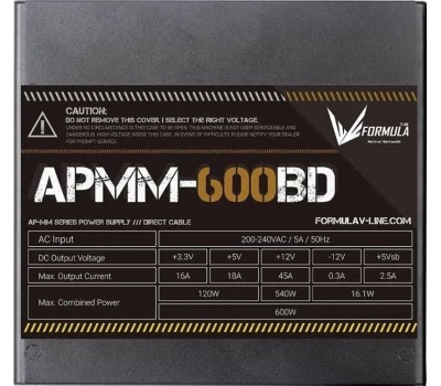 Formula APMM-600BD