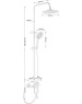 BRIMIX - Смеситель + стойка душевая 