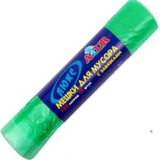 Мешки для мусора AZUR Мешки для мусора с завязками AZUR 120л (15шт.) 902040