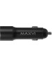 ЗАРЯДНЫЕ УСТРОЙСТВА В ПРИКУРИВАТЕЛЬ MAXVI CCM-M242 metallic black 2.4A, 2xUSB