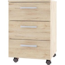 Тумба АНРЭКС OSKAR Тумба 3S, цвет дуб Санремо