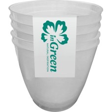 Набор для рассады INGREEN IG604011999 горшки для пикирования 5шт., 0,7 л, прозрачный