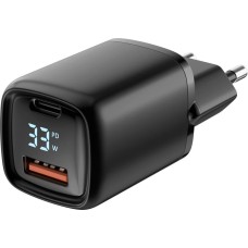 WIIIX Сетевое зар./устр. UNNK-4-2-24QCPD-FAST 15W 2.4A (PD+QC) USB-A универсальное черный