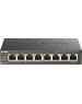 Коммутатор D-LINK DGS-1008P/F3A Black