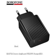 СЗУ BOROFONE (6941991122699) BAS73A 1Type-C 3.0A PD20W Black