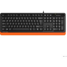 A4TECH Клавиатура Fstyler FKS10 черный/оранжевый USB [1530190]