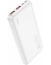HOCO Внешний аккумулятор (Power Bank) J101 Astute, 10000мAч, белый [j101 astute white]