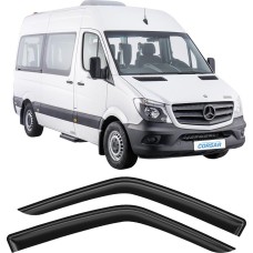 Дефлекторы CORSAR Дефлекторы Mercedes Sprinter W906 06-12 фургон, нак., 2шт