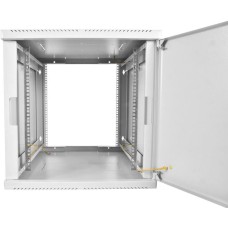 Электроника / Телекоммуникационные шкафы ЦМО Шкаф коммутационный ШРН-М-9.500.1 настенный, металлическая передняя дверь, 9U, 600x480x520 мм
