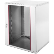 Электроника / Телекоммуникационные шкафы ЦМО Шкаф коммутационный ШРН-Эконом ШРН-Э-18.500 настенный, стеклянная передняя дверь, 18U, 600x930x520 мм