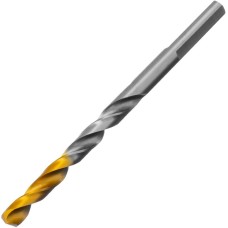 Сверло DENZEL Сверло спиральное по металлу 5 x 86 мм, Р6М5, Golden Tip 718233