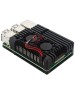 Корпус для ПК ACD Корпус RA458 Black Metal Aluminum Case with double Fans for Raspberry Pi 3B/3B+ (RASP2244)
