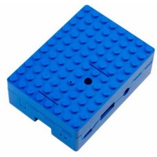 Корпус для ПК ACD Корпус RA184 Blue ABS Plastic Building Block case for Raspberry Pi 3 B (CBPIBLOX-BLU) (494354)