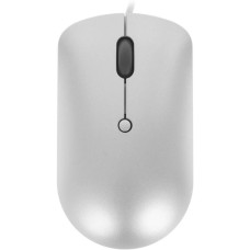 Мышь проводная LENOVO Мышь проводная 540, оптическая, USB-C, 2400dpi, светло-серый [gy51d20877]