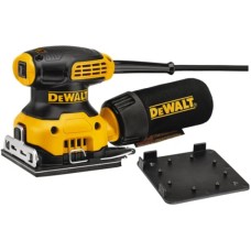 DEWALT Виброшлифовальная машина сетевая DWE6411 /230 Вт/до 28 000 кол.в мин/щеточный/желтый (DWE6411-B5)