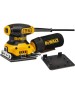 DEWALT Виброшлифовальная машина сетевая DWE6411 /230 Вт/до 28 000 кол.в мин/щеточный/желтый (DWE6411-B5)