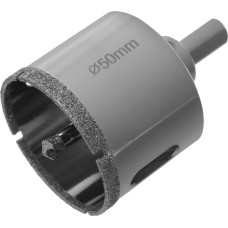 MATRIX Сверло алмазное по керамограниту, 50 х 67 мм, трехгранный хвостовик 726503