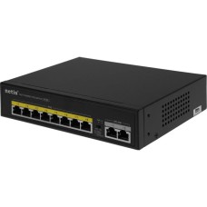 Коммутатор NETIS Коммутатор P110C (L2) 10x100Мбит/с 8PoE+ 120W неуправляемый