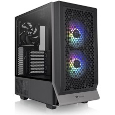 THERMALTAKE Корпус Ceres 300 TG ARGB черный без БП ATX 7x140mm 5x180mm 2xUSB3.0 audio bott PSU