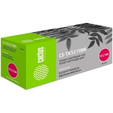 CACTUS Картридж лазерный CS-TK5270BK TK-5270BK черный (8000стр.) для Kyocera Ecosys P6230cdn/M6230cidn/M6630cidn