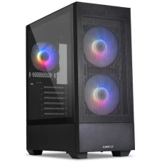 LIAN-LI Корпус Lancool 205 Mesh черный без БП ATX 2x120mm 2x140mm 2xUSB3.0 audio bott PSU