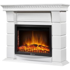 Камин электрический FIRELIGHT Портал Elegante 25 белый, р/в