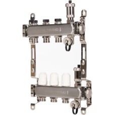 Сантехническая арматура ROYAL THERMO Коллектор нерж. в сборе универсальный 1