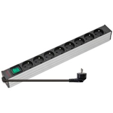 SYSMATRIX Блок распределения питания PD 0804.019 гор.размещ. 8xSchuko базовые 10A Schuko 1.8м