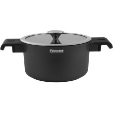 RONDELL Кастрюля Modern RDA-1726 2.6л. d=20см (с крышкой) черный
