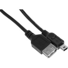 BURO Кабель OTG_MINI 0.2м черный