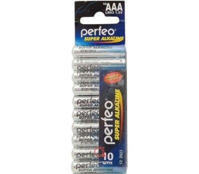 Элементы питания PERFEO LR03-4SH SUPER ALKALINE (60)