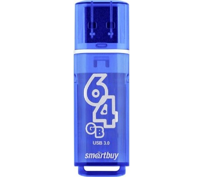 USB флеш SMARTBUY (SB64GBGS-DB) 64GB GLOSSY SERIES DARK BLUE USB 3.0