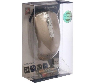 Мышь GEMBIRD (13718) MUSW-400-G