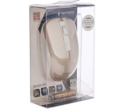 Мышь GEMBIRD (13718) MUSW-400-G