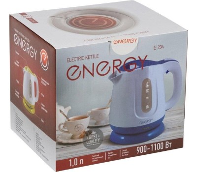Чайник электрический ENERGY E-234 (1л. пластик)
