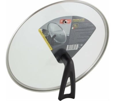 Крышка MALLONY G-type из закаленного стекла 28см (987035)