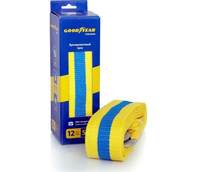 Трос буксировочный GOODYEAR GY004004 12 тонн Трос буксировочный