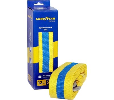 Трос буксировочный GOODYEAR GY004004 12 тонн Трос буксировочный