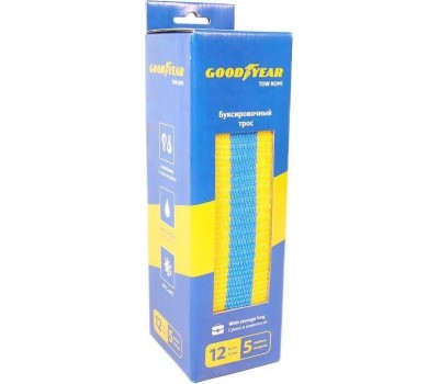 Трос буксировочный GOODYEAR GY004004 12 тонн Трос буксировочный