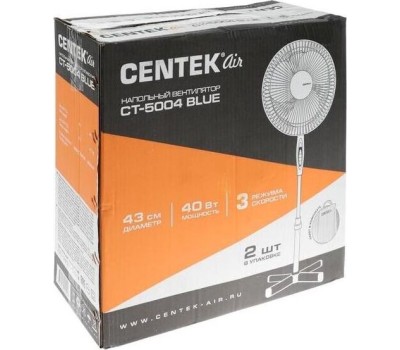 Вентилятор CENTEK CT-5004 синий