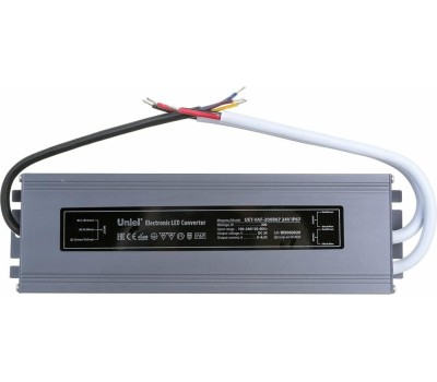 Герметичные (класс защиты IP 67) UNIEL (UL-00007580) UET-VAF-200B67 24V IP67 2 ВЫХОДА