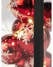 NEON-NIGHT (513-063) Декоративный фонарь с шариками, черный , 14х14х27 см, цвет Теплый