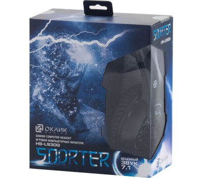 Гарнитура ОКЛИК HS-L930G SNORTER черный