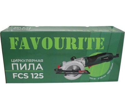 Пила циркулярная FAVOURITE FCS 125 Пила циркулярная