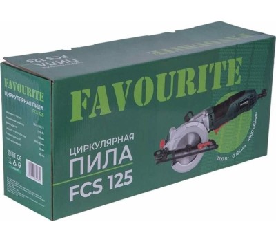Пила циркулярная FAVOURITE FCS 125 Пила циркулярная