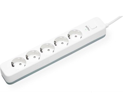 сетевой фильтр PERFEO (PF_C3963) POWER STREAM - 5 роз - 1,5 м - белый